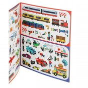 Uudelleenkäytettävä Tarrakirja – Ajoneuvot