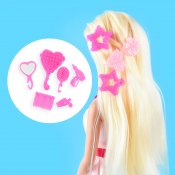 Nukke vaatteilla ja tarvikkeilla - Setti - 28 osaa