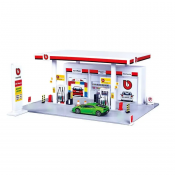 Bensiniasema auton kanssa - Burago Street Fire 1:43