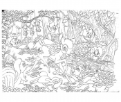 Disney Bambi palapeli 60 palaa 2 in 1