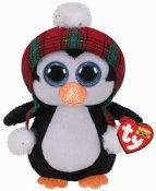 TY Pehmolelut Christmas Collection Cheer Pingviini Beanie Boos 15 cm