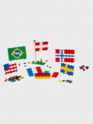 Plus-Plus Learn to Build Flags of the World 700 osaa
