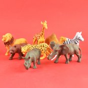 Villien eläinten setti - 8 kpl