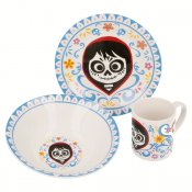 Coco setit 3 osaa, lautanen, kulho ja muki