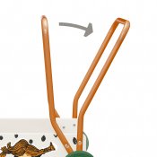 PIPPI KÄVELYVAUNU PILKULLINEN