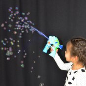 Såpbubbelpistol kalaa motiivi