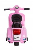 Lasten sähköskootteri Vespa PX150 6V Pink