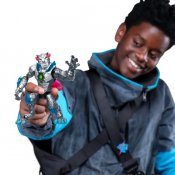 MrBeast Lab Mutant Actionfiguuri - Metallic Panther