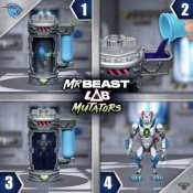MrBeast Lab Mutant Actionfiguuri - Metallic Panther