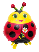 Folioilmapallo, ladybird 48x63 cm