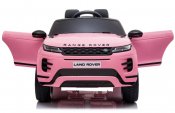 Sähköauto Barn Land Rover Range Evoque pinkki 12V