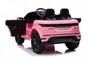 Sähköauto Barn Land Rover Range Evoque pinkki 12V