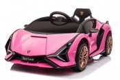 Sähköauto Lapset Lamborghini Sian 12V Pinkki