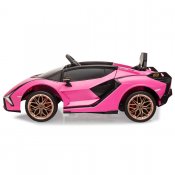 Sähköauto Lapset Lamborghini Sian 12V Pinkki