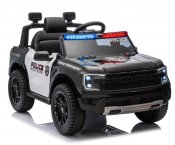 Sähköauto lapsille Ford Ranger Poliisi nahkaistuimilla