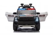 Sähköauto lapsille Ford Ranger Poliisi nahkaistuimilla