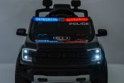 Sähköauto lapsille Ford Ranger Poliisi nahkaistuimilla