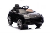 Lasten sähköauto Porsche Cayenne Musta