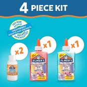 Elmers metallic glue slime kit