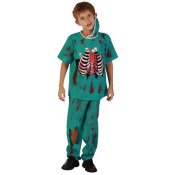 Costume for Kids - Zombie tohtori (kpl. 140-152)