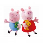 Pippa Possu Pehmeät lelut 2-pack