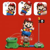 LEGO Super Mario -seikkailu Mario - kiitotie 71360 kanssa