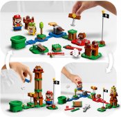 LEGO Super Mario -seikkailu Mario - kiitotie 71360 kanssa
