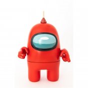 Among Us Crewmate Red hahmo hattuineen 17 cm