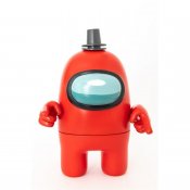 Among Us Crewmate Red hahmo hattuineen 17 cm