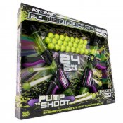 Atomic bollpistoli mega pack, pump to shoot