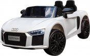 Fyndbox Sähköauton lapset Audi Spyder R8 Valkoinen