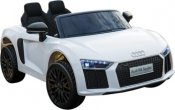 .Sähköauton lapset Audi Spyder R8 Valkoinen
