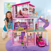 Barbie Dream House kolmikerroksinen talo huonekalut