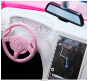 Barbie Cabriolet auto pinkki