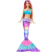 Barbie Dreamtopia Twinkle valot merenneito nukke