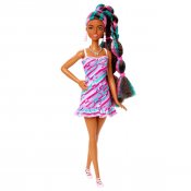 Barbie Totally Hair nukke Sininen lisävarusteineen