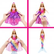 Barbie Dreamtopia 2-in-1-nukke prinsessa