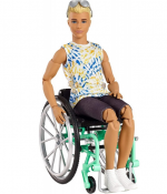 Barbie Fashionistas Ken Doll pyörätuolissa
