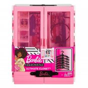 Barbie-vaatekaappi 6 ripustimella