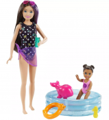 Barbie Skipper Babysitter Pool Party