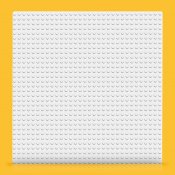 LEGO Classic Valkoinen pohjalevy 11010