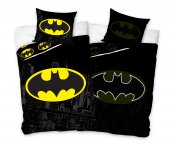 Batman Vuodevaatteet Pussilakanasetti, pimeässä hohtava  150x210 cm