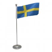 Pöytälippu Ruotsin lippu 40cm