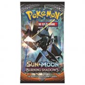 Pokémon Aurinko ja kuu Poltto Shadows Booster kortteja