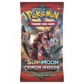 36-pack Pokémon Sun & Moon Crimson Invasion Booster Display -keräilykortit