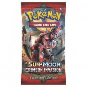 Pokémon Sun & Moon Crimson Invasion Booster -keräilykortit