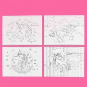 Yksisarvinen Väritä Itse -palapeli