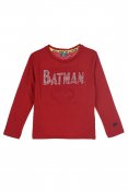 DC Comics Batman pitkähihainen punainen paita