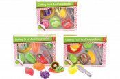 Jaettavan keittiö lelut - Hedelmät ja vihannekset