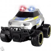 Radio-ohjattava ruotsalainen offroader-poliisiauto